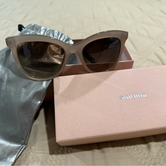 Miu Miu Chic Tan Sunglasses main image 11